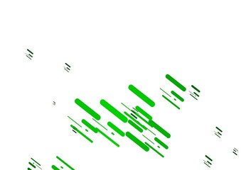 Light Green vector texture with colorful lines.