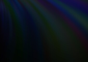 Dark BLUE vector template with bubble shapes. Blurred geometric sample with gradient bubbles.  The best blurred design for your business.