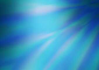 Obraz premium Light BLUE vector blurred and colored template. A completely new color illustration in a bokeh style. A completely new design for your business.