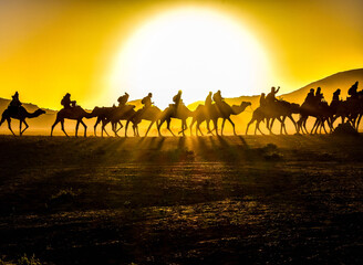 En el desierto
