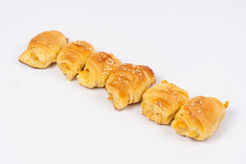 croissant isolated on white background