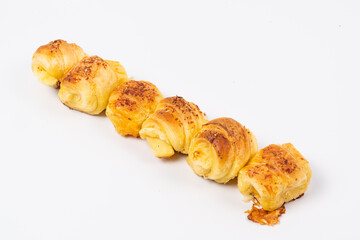 croissant isolated on white background