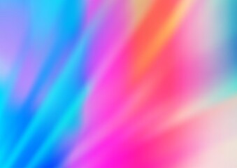 Light Multicolor, Rainbow vector pattern with narrow lines. Glitter abstract illustration with colored sticks. Pattern for websites, landing pages.