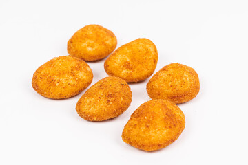 cookies on a white background