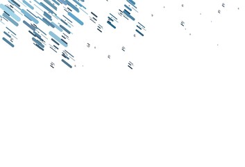 Light BLUE vector template with repeated sticks.