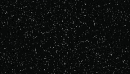 Abstract vector noise. Small particles of debris and dust. Distressed uneven background. Grunge texture overlay with rough and fine grains isolated on white background. Vector illustration. EPS10.