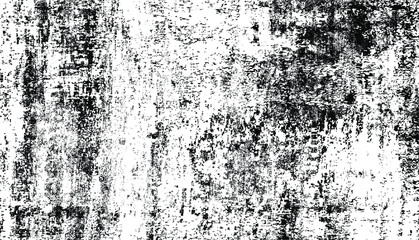 Obraz na płótnie Canvas Rough black and white texture vector. Distressed overlay texture. Grunge background. Abstract textured effect. Vector Illustration. Black isolated on white background. EPS10