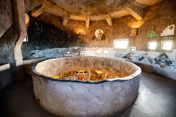 Inside of Desert View Watchtower at Grand Canyon National Park