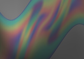 Light Silver, Gray vector modern bokeh pattern. Colorful illustration in abstract style with gradient. The template for backgrounds of cell phones.