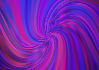 Obraz premium Light Purple vector template with liquid shapes. Shining illustration, which consist of blurred lines, circles. Marble design for your web site.