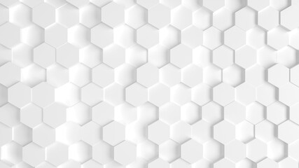 Geometric white background for design
