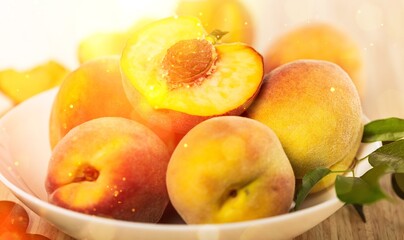 Peach.