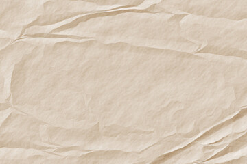 Brown crumpled paper background.Abstract texture paper.