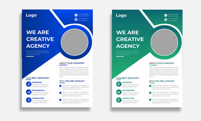 Modern Business and Corporate Flyer Template