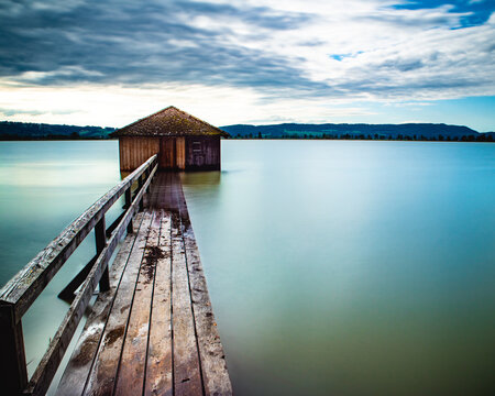 Steg am Kochelsee