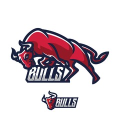 illustration vector graphic of buffalo perfect for e-sport team mascot and game streamer