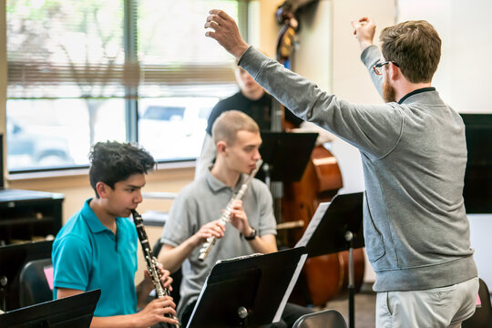 High School Concert Band Class