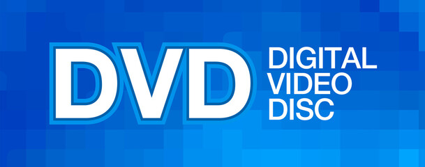  DVD – Digital Video Disc Acronym, Modern Background Design	