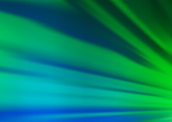 Light Blue, Green vector layout with flat lines. Lines on blurred abstract background with gradient. Smart design for your business advert.