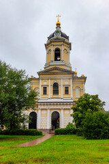 Fototapeta premium Vysotsky monastery in Serpukhov, Moscow oblast, Russia