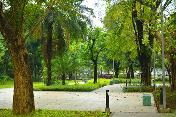 Mehan garden outdoor park in Manila, Philippines