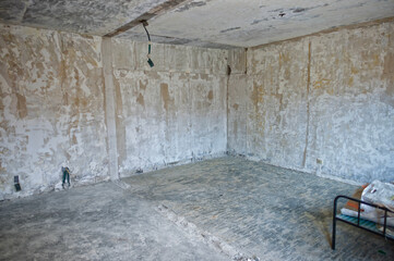 old abandoned building