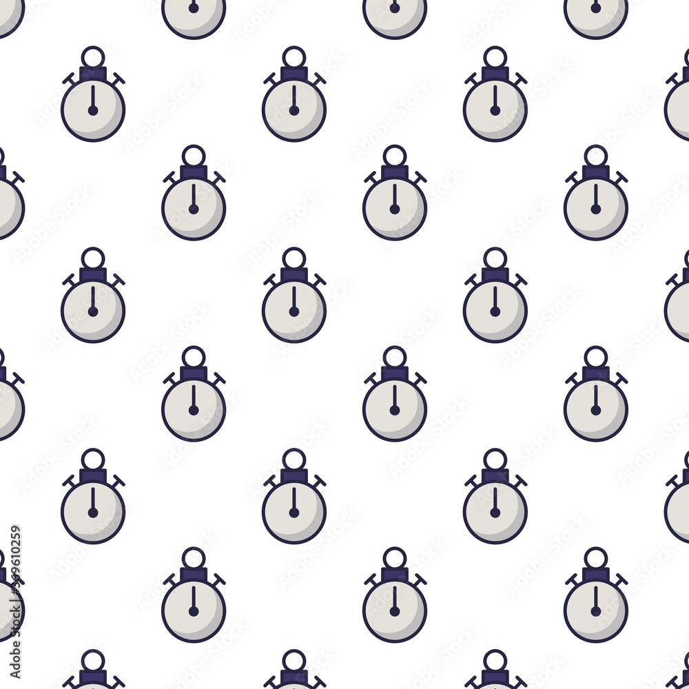Poster timer chronometers set pattern background