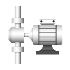 Water pump vector icon design.