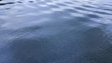 A close up looking of the sea water.