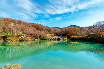 Jigokunuma or Hell pond, Aomori, Japan.