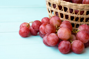 grapes in a basket