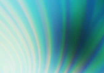 Light Blue, Green vector abstract blurred template. Modern geometrical abstract illustration with gradient. Brand new style for your business design.