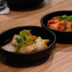Banchan Korean vegetable side dishes
