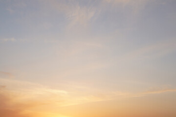 sky with clouds and sun. sky abstract background