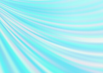 Obraz premium Light BLUE vector pattern with lava shapes. A vague circumflex abstract illustration with gradient. Marble design for your web site.