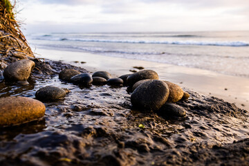 rocks on the beach