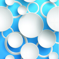 Modern Geometrical Circles Design Template .