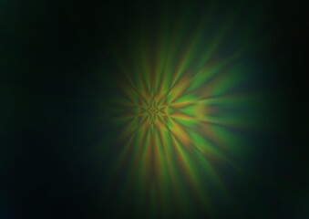 Dark Green, Yellow vector abstract background. Colorful illustration in abstract style with gradient. The best blurred design for your business.