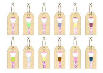  コスメフレーム　ブラシ