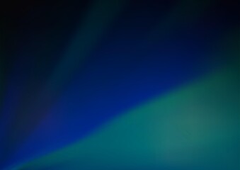 Dark BLUE vector abstract blurred template. Colorful illustration in abstract style with gradient. Brand new design for your business.