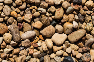 Wet Stone Pebbles Texture Or Stone Pebbles Background For Design
