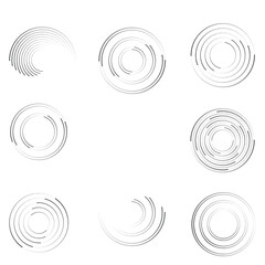 Halftone dots in circle form. round logo . vector dotted frame . design element