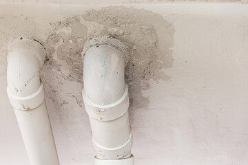 Broken crack pipes water sewer leaks drop