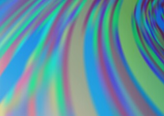 Fototapeta premium Light BLUE vector abstract blurred template. Colorful illustration in blurry style with gradient. Brand new style for your business design.