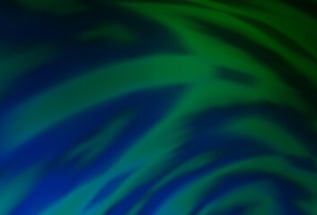 Dark Blue, Green vector modern elegant background.