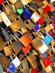 Köln Brücke Liebesschlösser