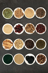 Herbs for energy, vitality & fitness used in natural alternative & chinese herbal medicine. In...