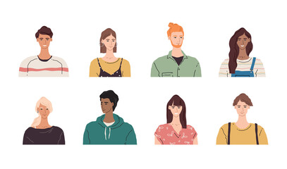 Avatar Face People Character Illustration