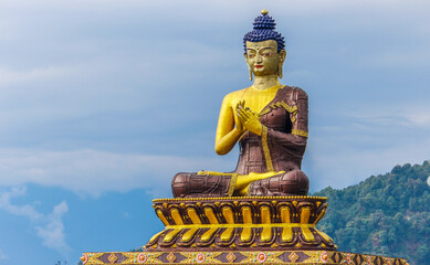 Buddha statue In Sikkim