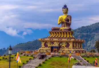 Buddha statue In Sikkim